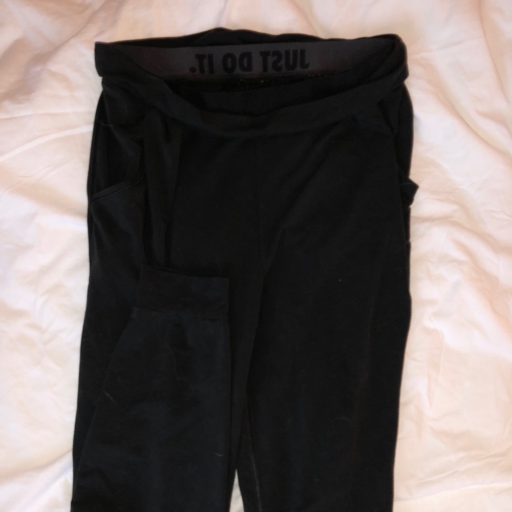 Women’s black Nike joggers